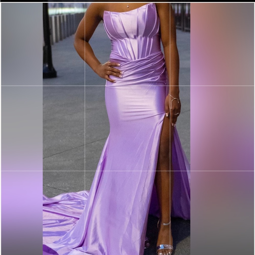 Lilac Prom Dress